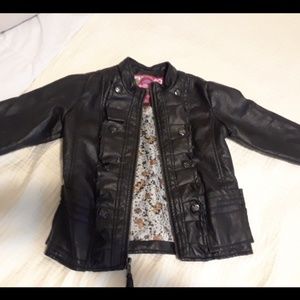 Toddler Leather Jacket